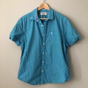 Penguin Men’s Short Sleeve Button-Up - Size L